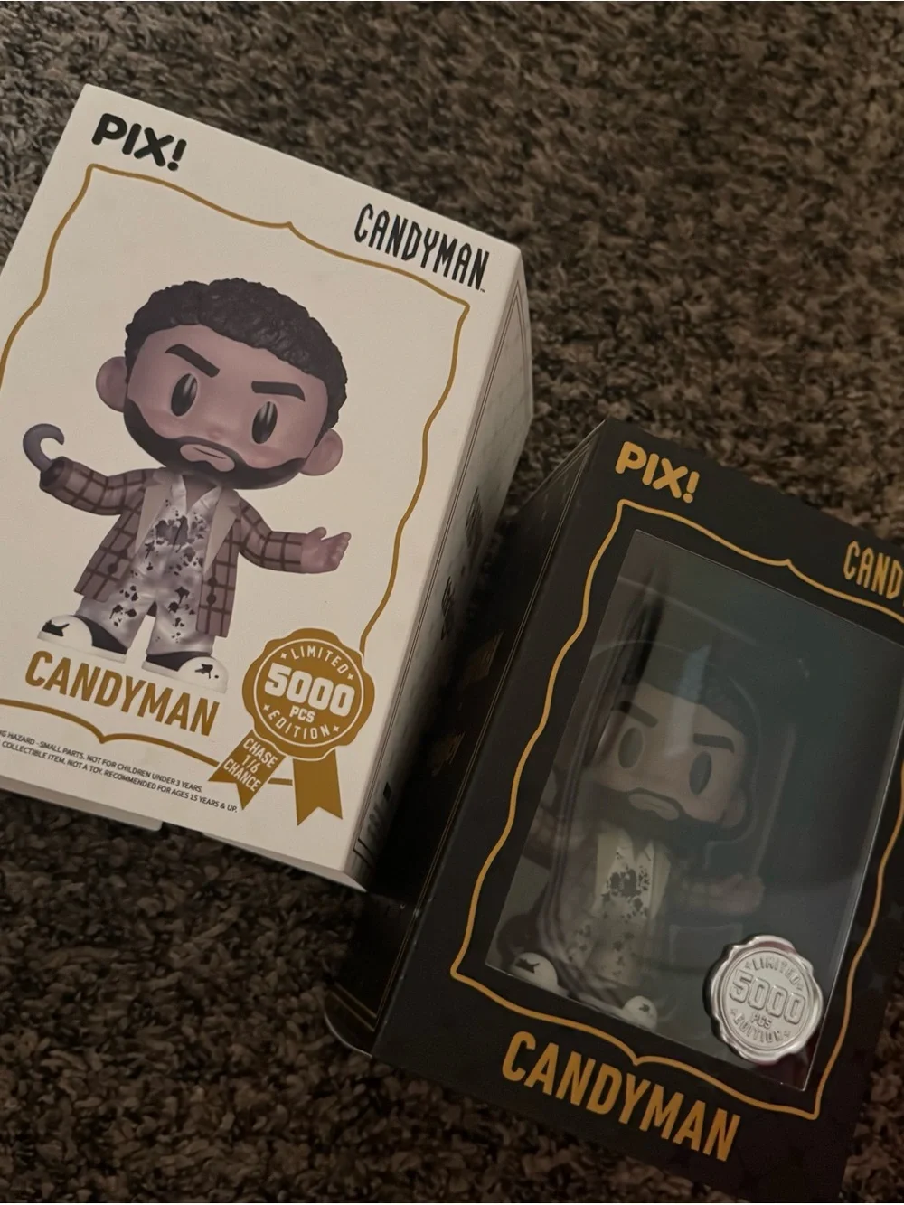 Funko PIX! Candyman Vinyl Figure - Black, White, Gold